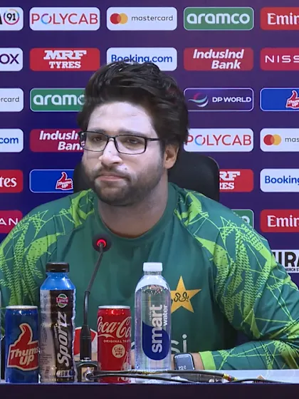 22 October - Chennai - Pakistan player Imam-ul-Haq pre-match press conference
