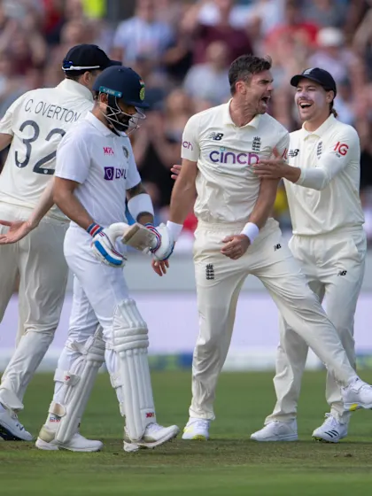 English pacers rip through Indian batting to dominate day one
