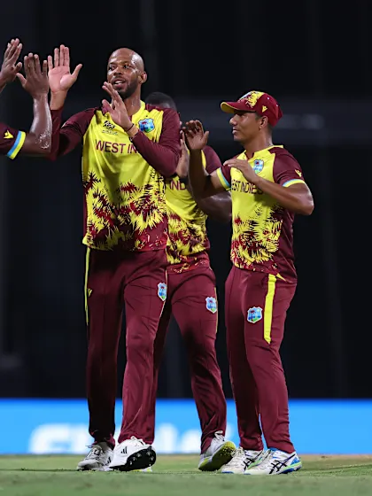 West Indies impress against USA in Barbados to stay in semi-final race