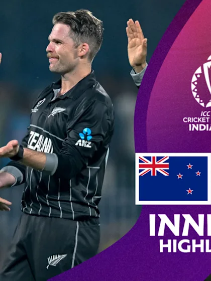 New Zealand bowlers brush aside Afghanistan challenge | Innings Highlights | CWC23