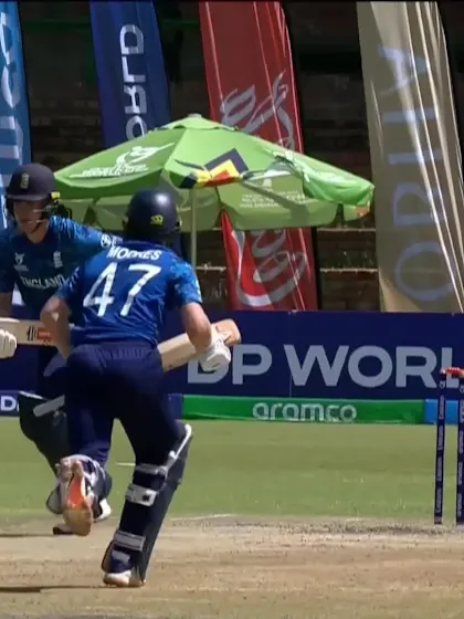 Ben Dawkins with a Four vs. New Zealand