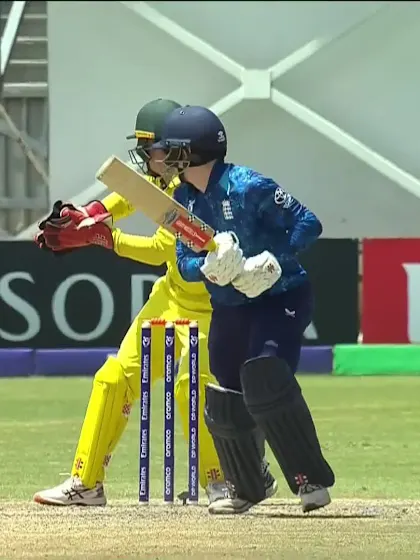 Thomas Rew with a Four vs. Australia