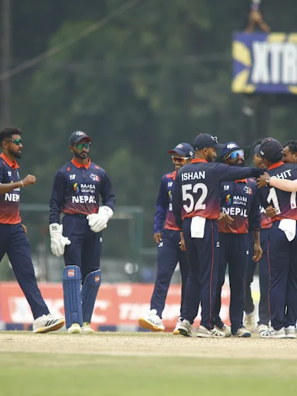 Nepal surge up CWCL 2 table after key victory against Scotland 