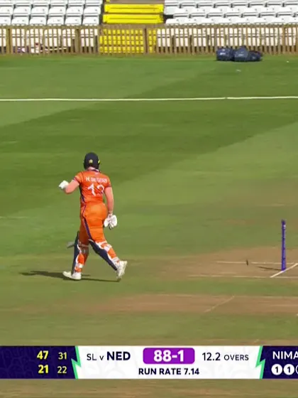 Heather Siegers - Wicket - Netherlands vs Sri Lanka