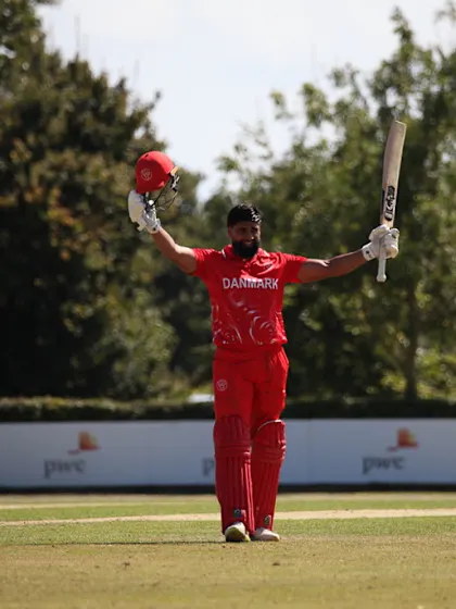 Denmark v Kenya | Match Highlights | ICC CWC Challenge League A