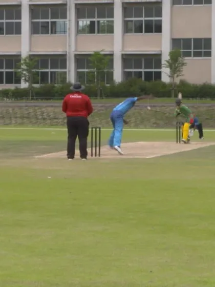 ICC U19 CWC EAP Qualifier: Fiji v Vanuatu, Ledua Gauna takes 4/40