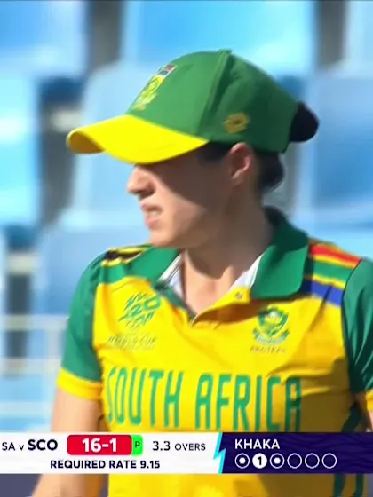 Logo of Saskia Horley - Wicket - South Africa vs Scotland