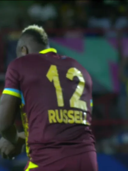 Logo of Rahmanullah Gurbaz - Wicket - West Indies vs Afghanistan