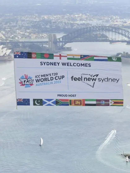 ICC Men's T20 World Cup takes to the skies across Australia for 50 Days-To-Go celebrations