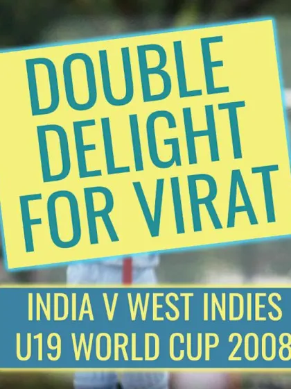 Double delight for Virat Kohli | U19 CWC 2008