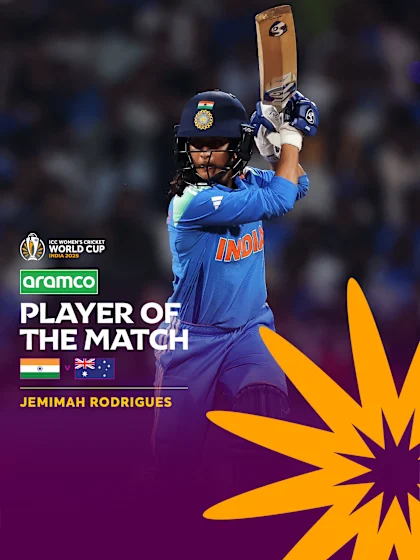 Jemimah Rodrigues' ton in India's historic win | Aramco POTM Highlights | CWC25