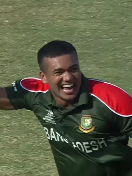 Russell is run out by Taskin Ahmed for zero