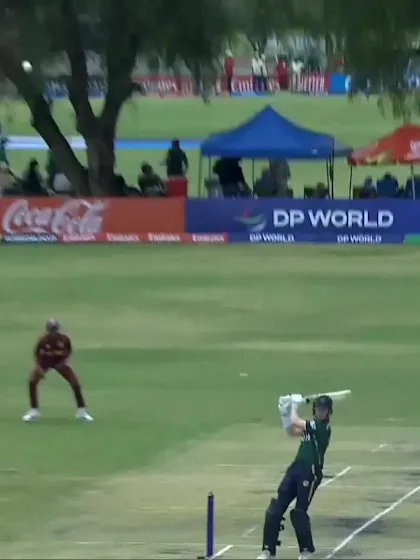 J West with a Four vs. West Indies