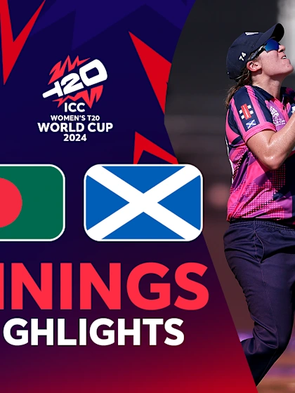 Disciplined Scotland keep Bangladesh in check | Innings Highlights | WT20WC 2024
