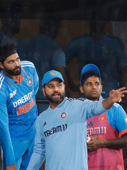 India to resume two down as rain plays havoc in Pakistan match