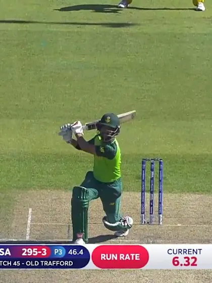 CWC19: AUS vv SA - Duminy dismissed for 14 on final ODI appearance 