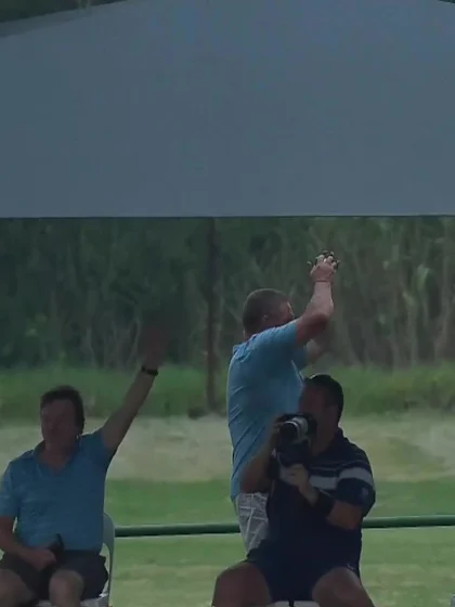 Owen Gould with a Six vs. South Africa