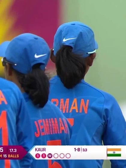 IND v IRE: Isobel Joyce caught off Harmanpreet Kaur