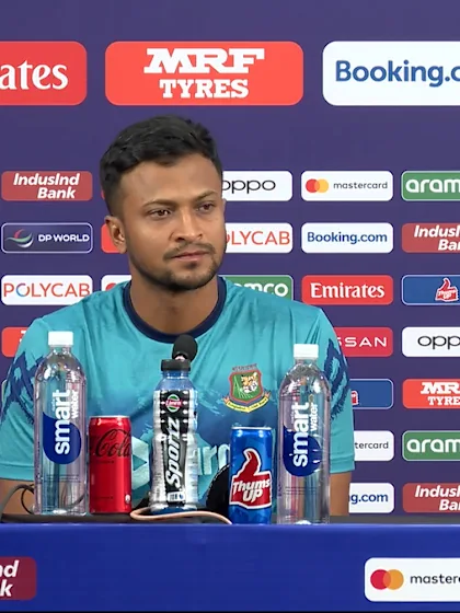 23 October - Mumbai - Bangladesh Captain Shakib Al Hassan pre-match press conference
