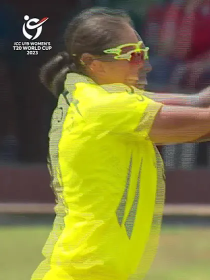 Wicket-Ryana-Macdonald-Gay-England-U19s-Women v Australia-U19s-Women ICC U19W T20WC 2023