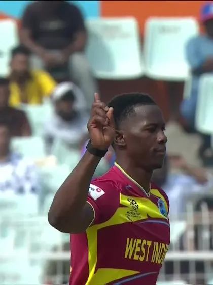 Harry Manenti - Wicket - West Indies vs Italy