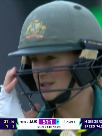Ellyse Perry - Wicket - Australia vs Netherlands