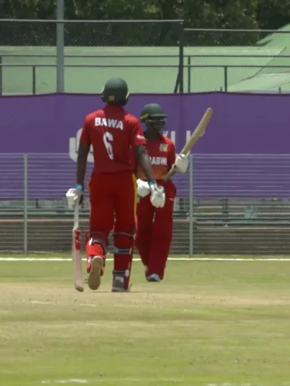 ICC U19 CWC: ZIM v CAN – Tugwete reaches 50, and is dismissed soon after