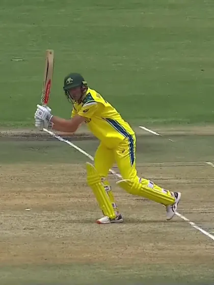 W Malajczuk with a Four vs. Japan