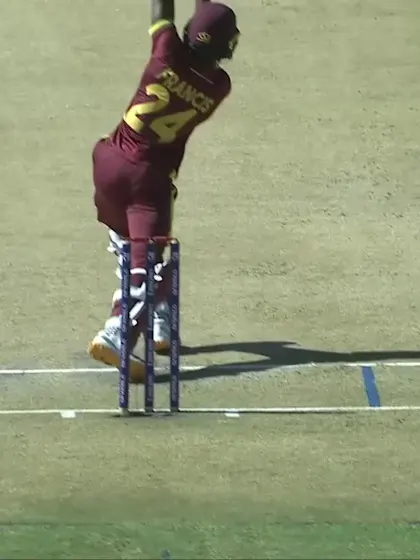 T Francis with a Four vs. South Africa