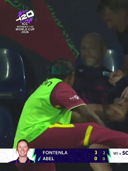 Gabriella Fontenla - Wicket - West Indies vs Scotland
