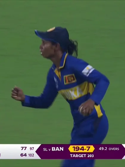 Nigar Joty - Wicket - Sri Lanka Women vs Bangladesh Women
