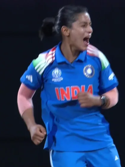 Tazmin Brits - Wicket - India Women vs South Africa Women