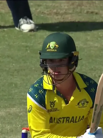 J Draper with a Four vs. England