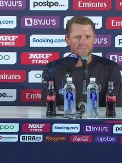 2 November - Abu Dhabi - Namibia coach Pierre de Bruyn post-match press conference