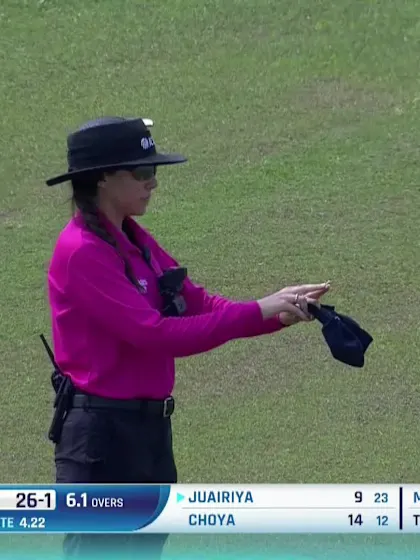 Logo of F Choya with a Batting vs Scotland Women Under-19