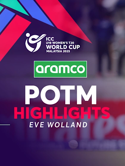 Wolland's match-winning knock for the Kiwis | POTM Highlights | U19WC 2025