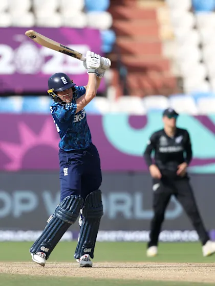 Jones brings up fifty partnership with a boundary | CWC25