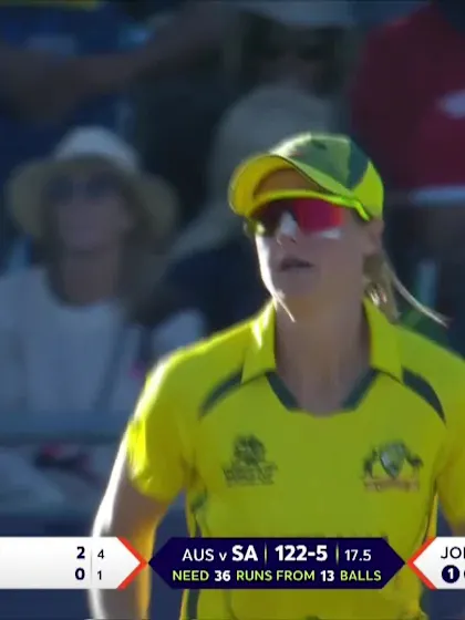 Logo of Anneke Bosch - Wicket - Australia vs South Africa