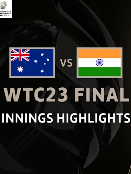 Innings Highlights – Australia post big total despite India fightback | WTC23 Final