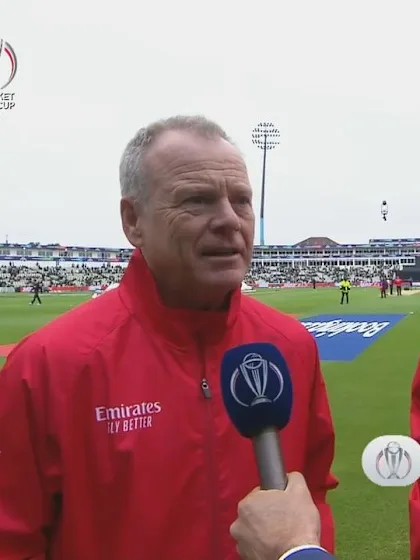 CWC19: NZ v PAK - Update from the umpires