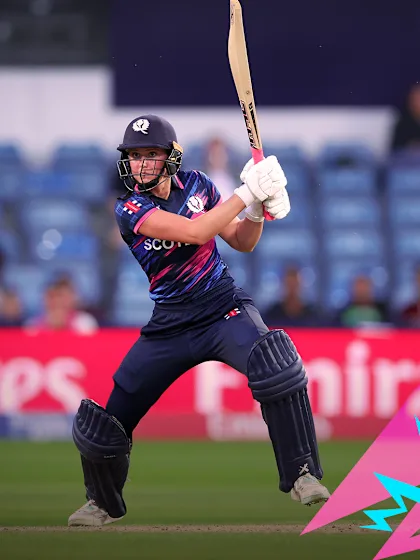 Darcey Carter's fifty was the highlight for Scotland | Player Highlights | Women's T20WC 2026