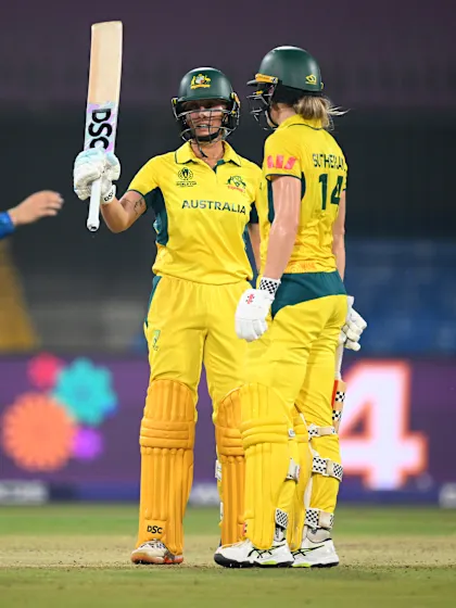 Gardner's picture-perfect straight drive | CWC25