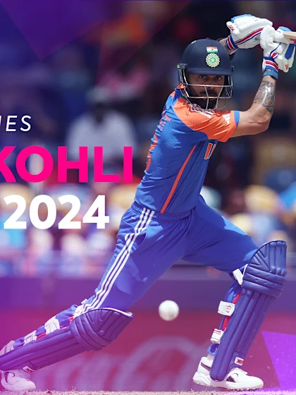 Logo of Every Virat Kohli boundary at T20WC 2024