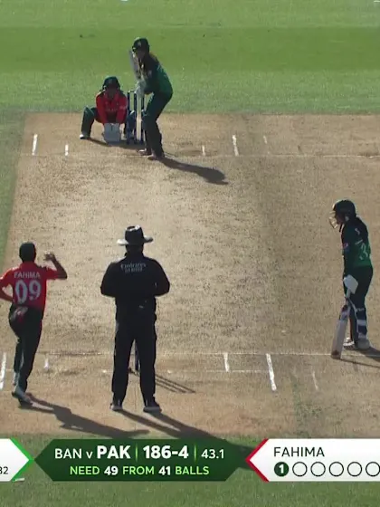 Three wickets in an over turn the match for Bangladesh