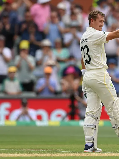 Marnus Labuschagne is now the top batter in the MRF Tyres ICC Men's Test Player Rankings