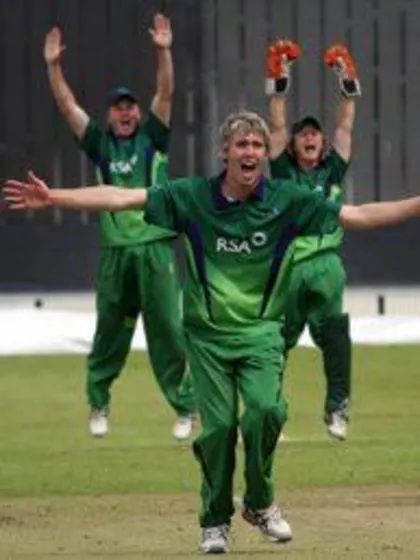 Ireland's Graeme McCarter chose cricket over badminton and now heads to India