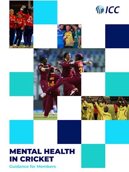 Mental Health in Cricket – Guidance for Members
