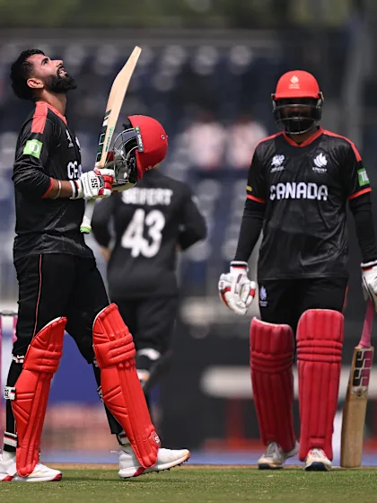 Yuvraj Samra brings up century with boundary | T20WC 2026