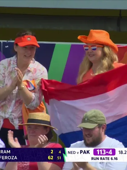 Iram Javed - Wicket - Pakistan vs Netherlands