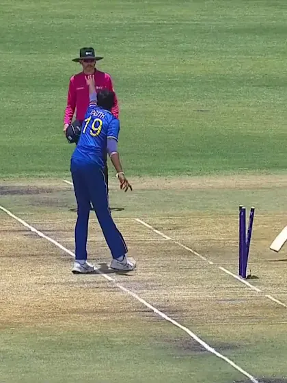 Wahidullah Zadran - Wicket - Afghanistan vs Sri Lanka